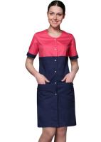 Халат медицинский, комбинированный ORLANDO женский