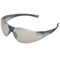 1015367 А800 очки открытые защитные дымчатые линзы, покрытие от царапин и запотевания
