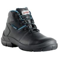 6246106 БАКОУ ПЛАТЕО  S3 HI CI SRC.Полуботинки серые  из водостойкой натуральной кожи