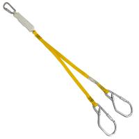 1003232 Аморстоп строп 1 м страховочный двойной с амортизатором