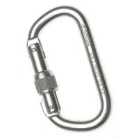 1018960 СиЭс-20 (CS20), Карабин с винтовым замком. Материал  сталь. Раскрытие - 17мм