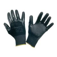 2232234 Политрил Блэк Петтерн трикотажные перчатки из полиамида черного цвета