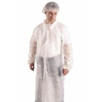 Халат одноразовый на кнопках