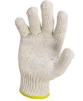 Перчатки трикотажные х/б вязаные (высший сорт) (уп