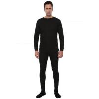 Термобельё Лимес для средней активности, кальсоны и рубашка (черный)