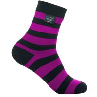 Водонепроницаемые носки Dexshell Ultralite Bamboo Sock Black-Pink баннер, фото, картинка, как выглядит