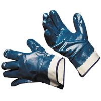 Перчатки нитриловые (манжет-крага, полное покрытие)