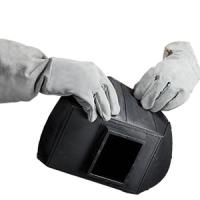 Краги спилковые пятипалые (уп. 10/120 пар)