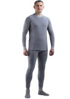 Термобельё в комплекте (фуфайка,кальсоны) EcoDry RealMan (серый)