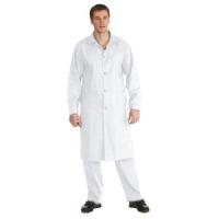 Халат рабочий мужской (бязь) белый (уп.10/50 шт.)