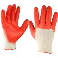 Перчатки трикотажные х/б с латексным покрытием (цв