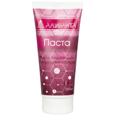 АЛИРАНТА Паста для очистки кожи рук от сильных загрязнений с натуральным абразивом, 1000 мл. фото, изображение, баннер