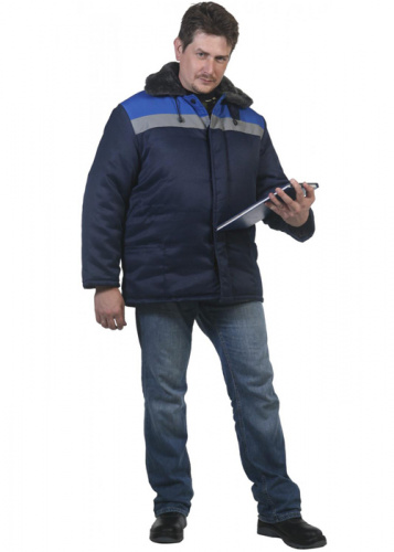 Куртка зимняя рабочая мужская Бригадир фото, изображение, баннер