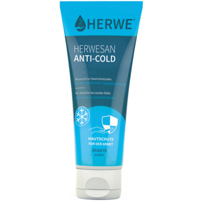 Крем защитный от негативного воздействия низких температур Herwesan anti-cold, туба 100 мл. фото, изображение, баннер