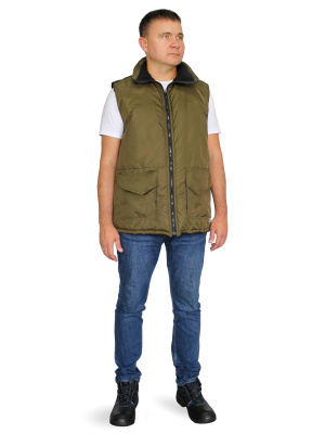 Жилет утеплённый рабочий Профессионал баннер, фото, картинка, как выглядит