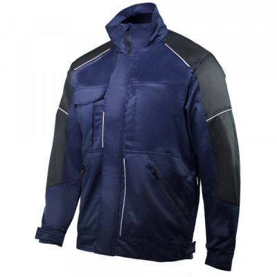 Куртка мужская летняя Brodeks KS 203, синий/черный баннер, фото, картинка, как выглядит